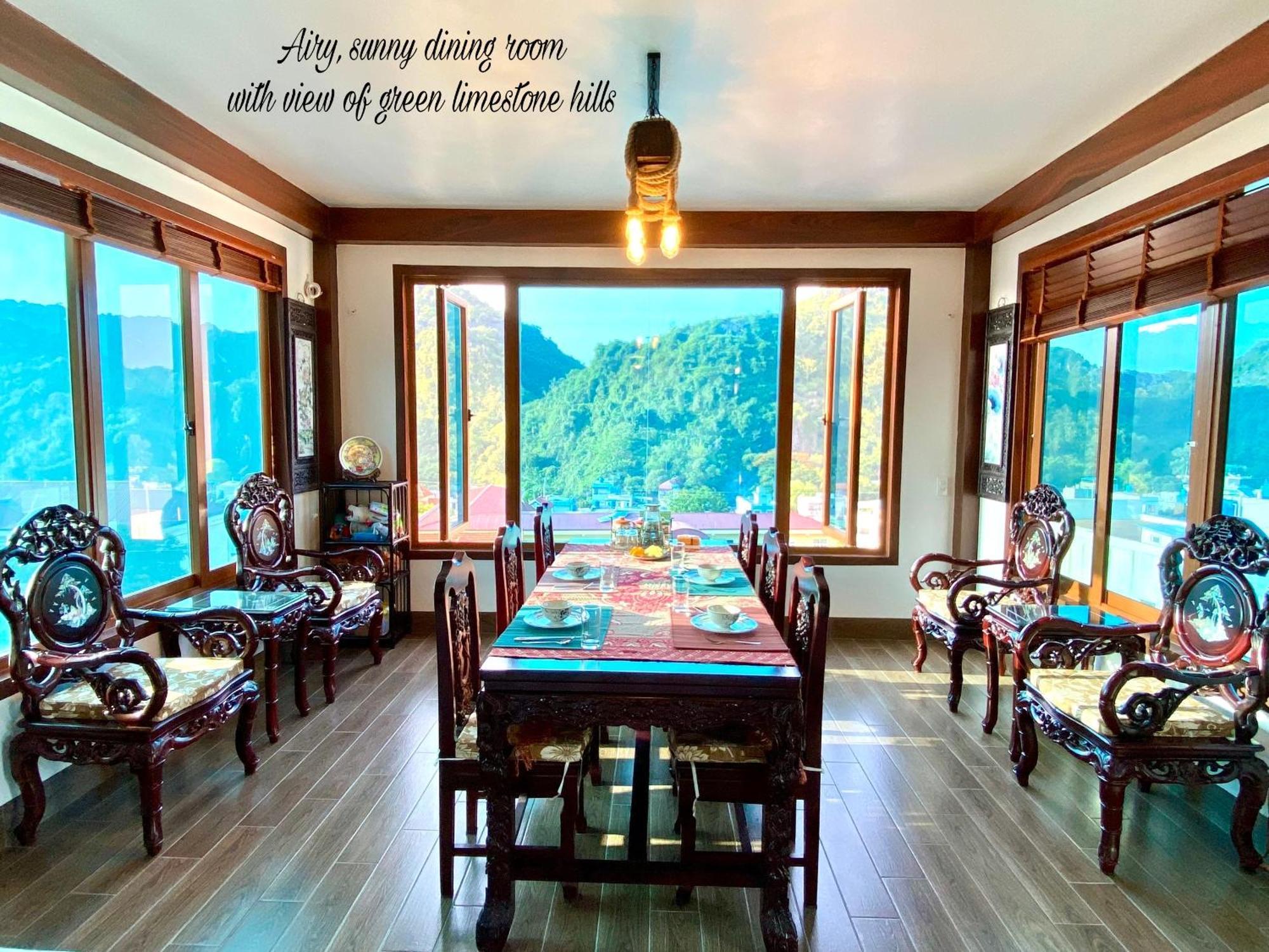 An Homestay-Vietnamese Vegetarian Breakfast Dong Khe Sau Exterior photo