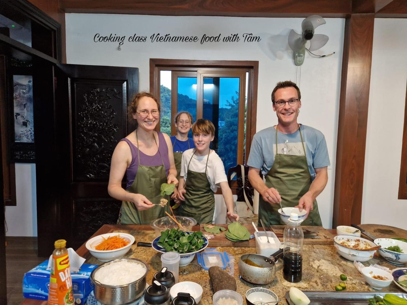 An Homestay-Vietnamese Vegetarian Breakfast Dong Khe Sau Exterior photo